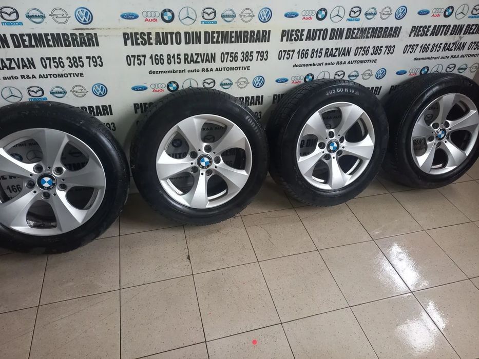Jante Aluminiu Bmw 205/60/R16 5*112 Jante Bmw R16 F20 F21 F30 F31 F32 F33 F34 F36 F10 F11 Etc - Dezmembrari Arad