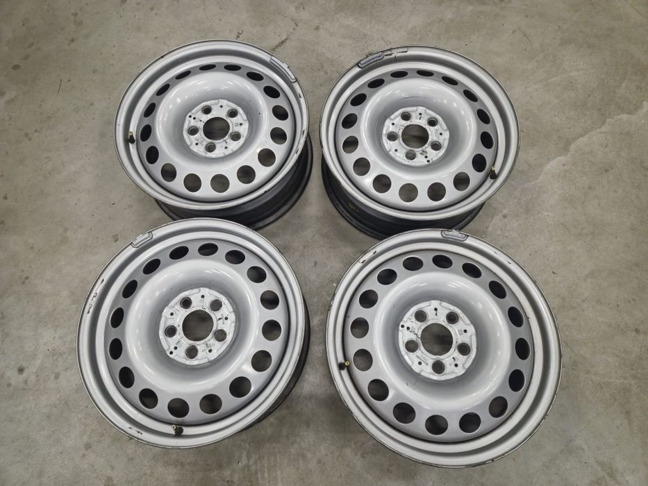 Jante otel 5x112 Mercedes Vito R17 originale stare foarte buna
