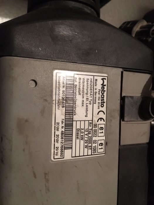 Продвам и ремонтирам суха печка Webasto и Eberspacher