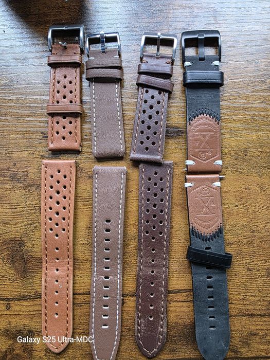 Vând curele din piele naturala și brățări pentru ceas 22 mm