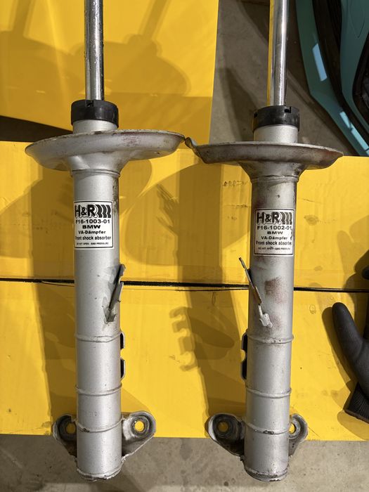 Amortizoare fata sport H&R - BMW e36 , stare foarte buna