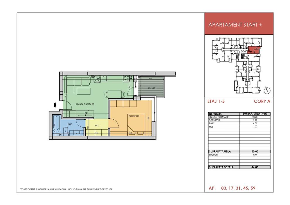 Apartament 2 camere tip studio, 7 min de metrou Berceni, etaj 5/6, Apollo Residence PARK