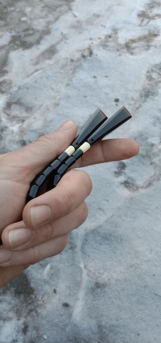 Четки перекидные из эбонита ручной работы