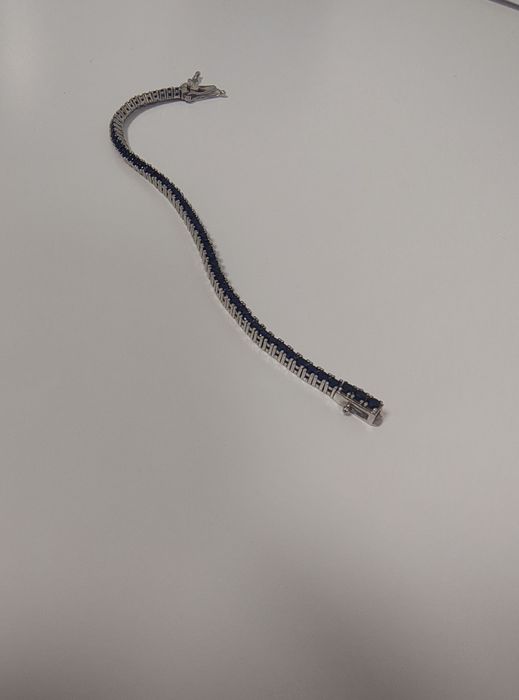 Brățară tip tenis argint