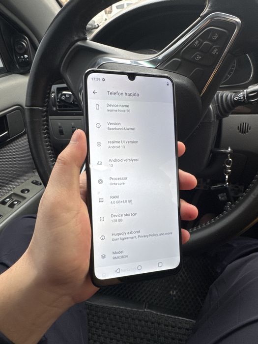 Realme note 50 128 gb