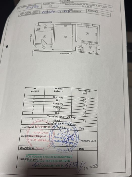 Apartament de vânzare