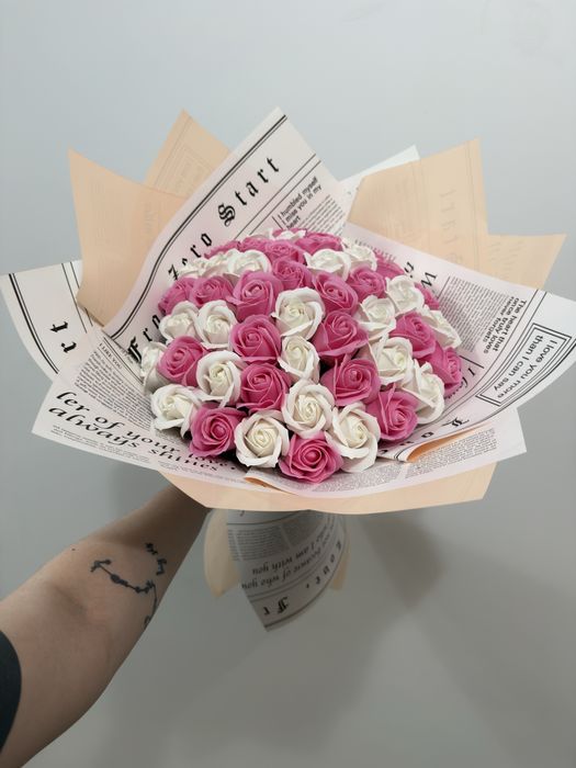 Buchete tradafiri sapun