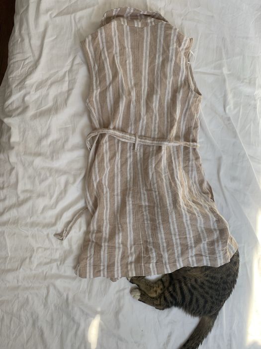 ежедневна ленена рокля