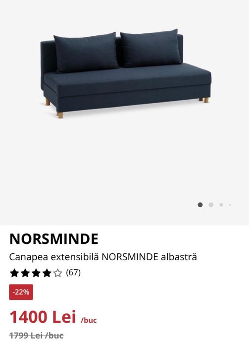 Canapea extensibila