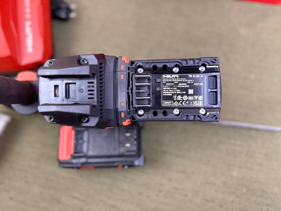 Hilti TE 6-22 Nuron SDS Plus ATC AVR 06/2025 – пълен комплект