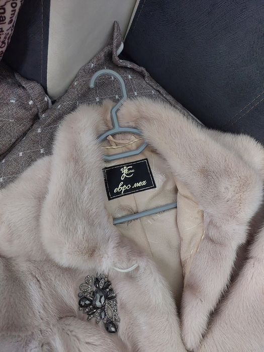 Норковая.  шуба.