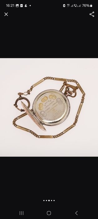 Ceas de Buzunar Louis Ulysse Chopard de Argint