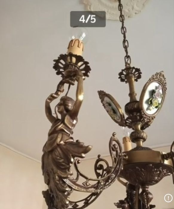 Candelabru din bronz