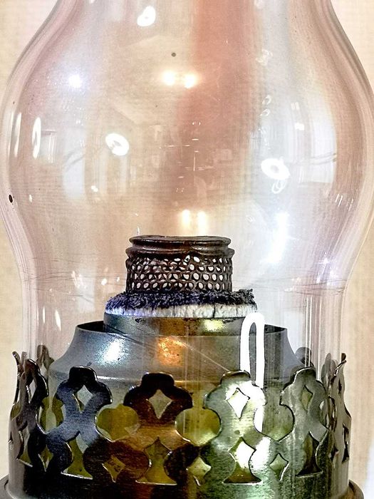 Lampa cu petrol "center draft" (tiraj central)