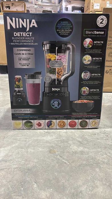 Блендер стационарный 2в1 Ninja TB301 черный