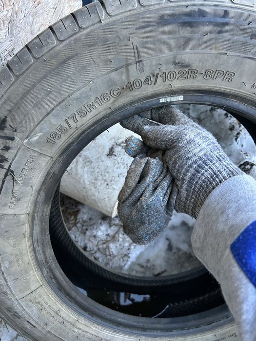 Продам летние шины на газель