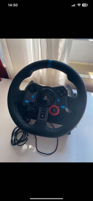 Logitech G29 volan + pedale + schimbator viteze+Gran Turismo 7

Vand L