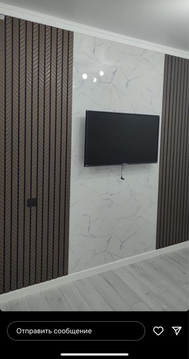 Гибкий мрамор, лувр, латунные молдинги