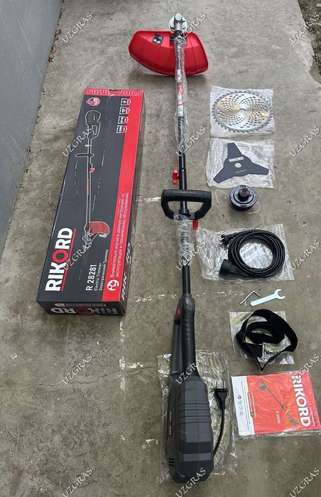 Бепул доставка электрический триммер SHTURM 1800вт 8100 оборот новый