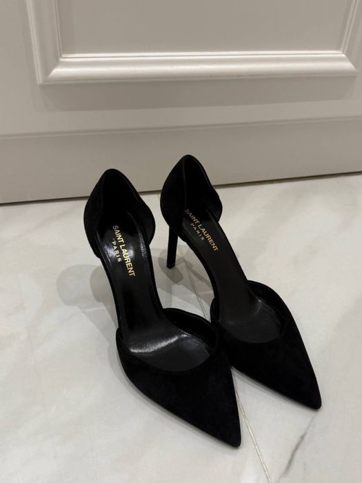 Туфли замша yves laurent