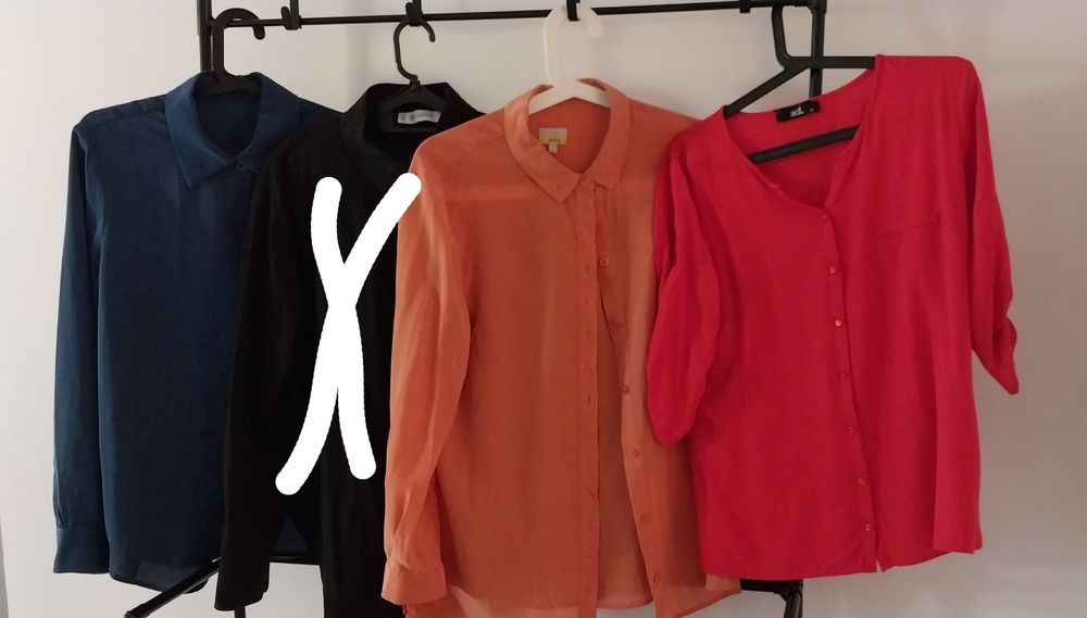 Рубашки женские  М