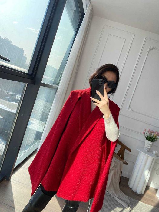 Шикарный кейп пальто