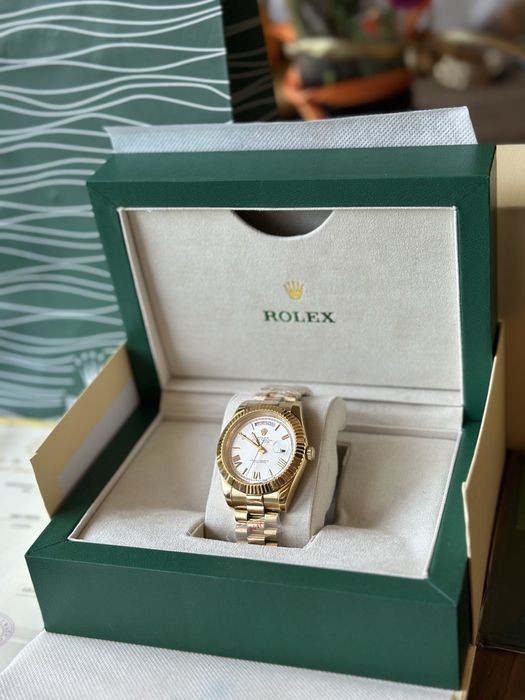 Rolex Day-Date Gold / White 40 mm