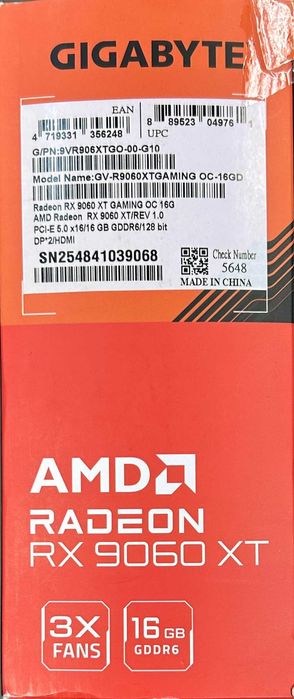 Placa video GIGABITE AMD Radeon RX 9060 XT [#138217#]