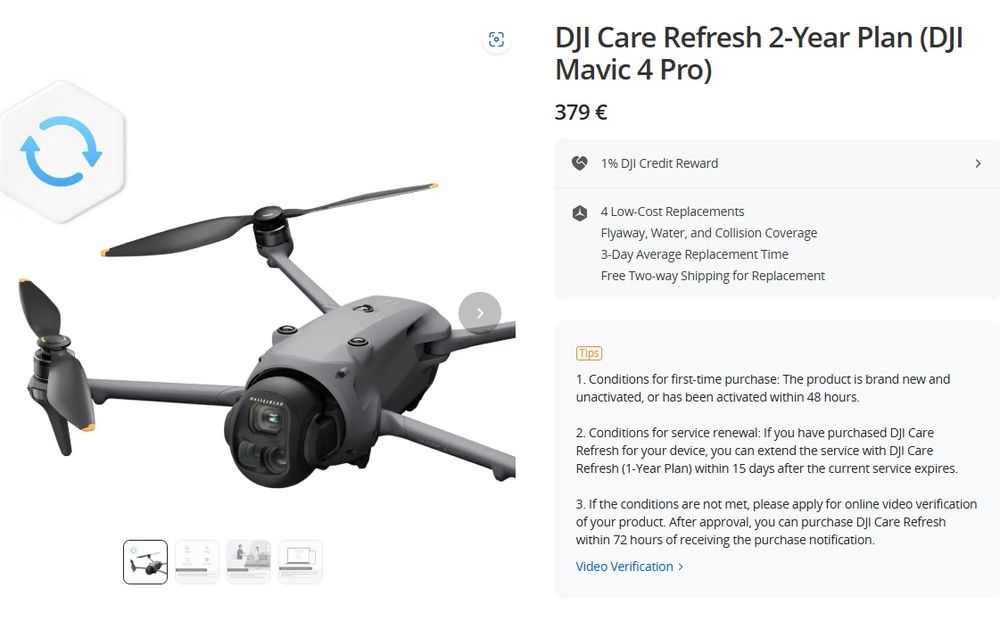DJI Mavic 4 Pro 512GB Creator Combo (DJI RC Pro 2) – КАТО НОВ