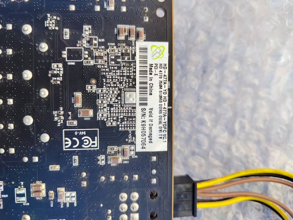 Видеокарта 512MB ddr5 Radeon HD 4770: 150 000 сум - Комплектующие Ташкент  на Olx