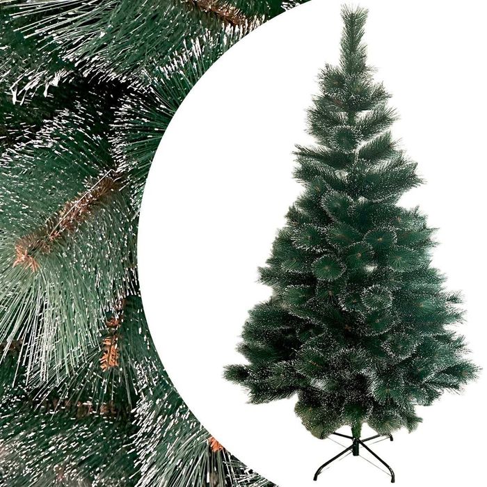 Pin Artificial Verde Lucios, 240cm, Varfuri Ninse,Brad Artificial Nins