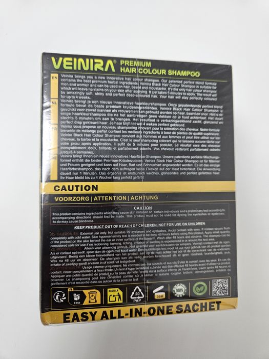 Vopsea păr șampon colorant bărbați femei NOU