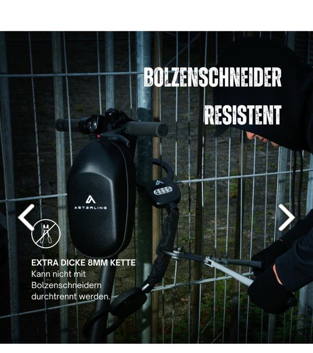 Катинар за ел.тротинетка с код