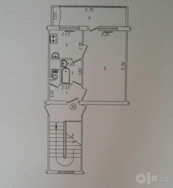 Продаю 1в2 комнтаную , Юнусабад-12 метро 50м