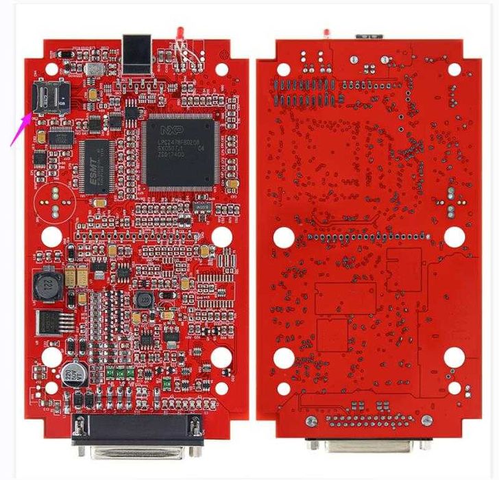 KESS V2 EU Версия 2.80/5.017 UNLIMITED Token Red Board