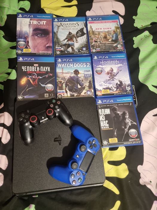 Playstation 4 slim (1 терабайт)