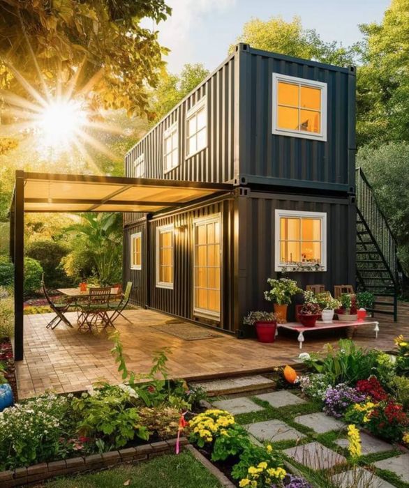 Дача из контейнер | Контейнер дом | Сауна из контейнер |