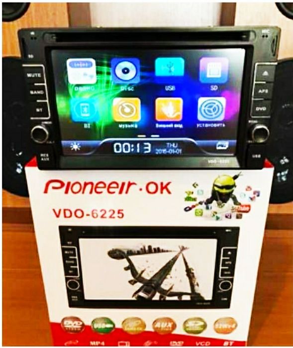 Автомагнитолы Pioneer OK  VDO-6225