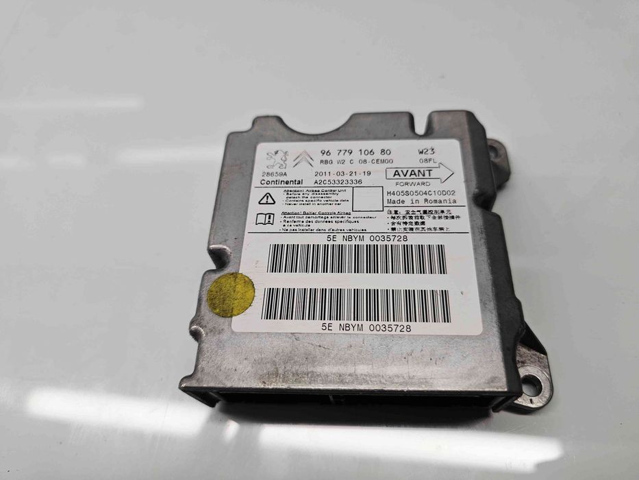 Calculator airbag Peugeot 508 [Fabr 2010-2018] 9677910680 2.0 HDI RHH