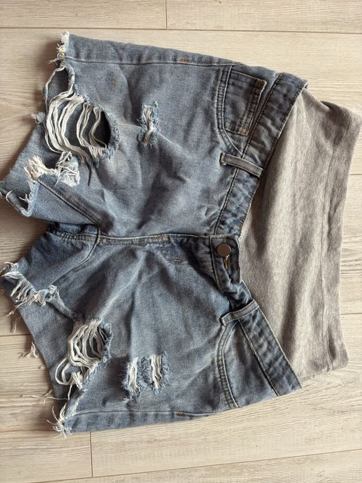 Къси дънкови гащи за бременни