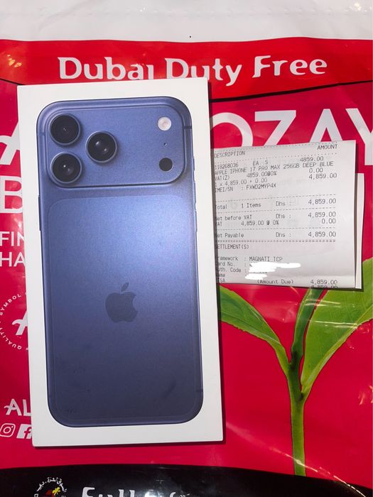 Iphone 17 PRO Max 256 Гб esim