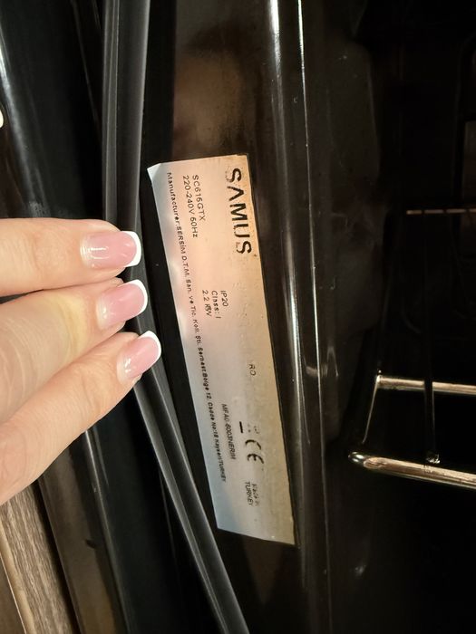 Set SAMUS: cuptor electric, plita, hota + chiuveta cu baterie CADOU