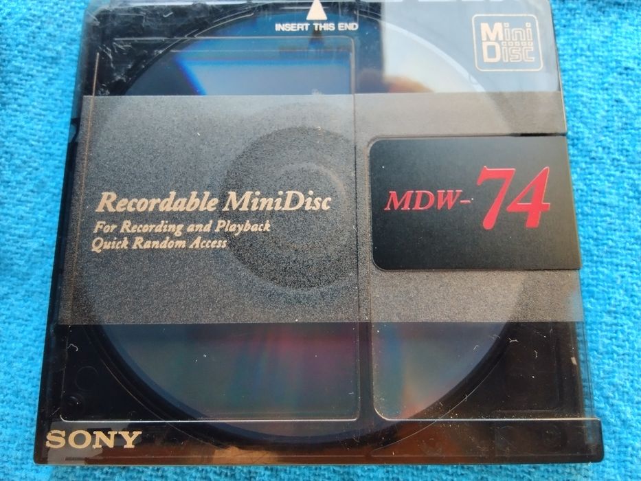 Sony original minidisk - работи  и прави страхотни и качествени записи