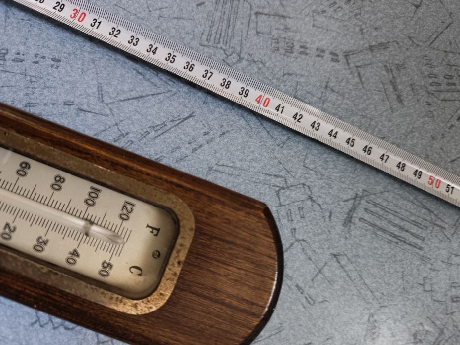 влагомер, термометър, старинни