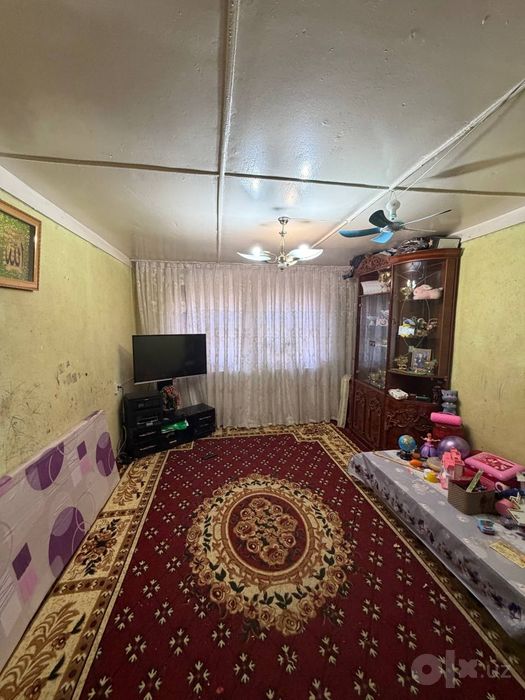 3/1/2 (1 этаж, 50м²). Дом деревянный. Спутник 3 (Сергели). Метро 350м