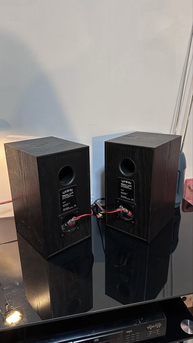 Boxe Infinity Reference 1 mk2 bass reflex si CD Player Kenwood DPF 1010