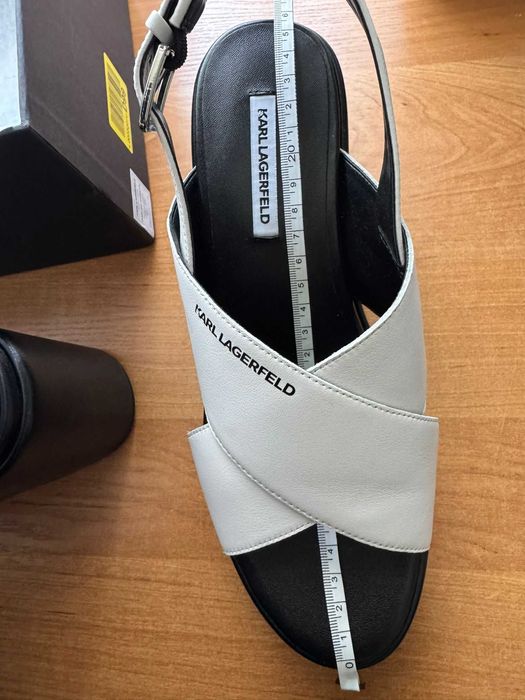 Sandale piele Karl Lagerfeld