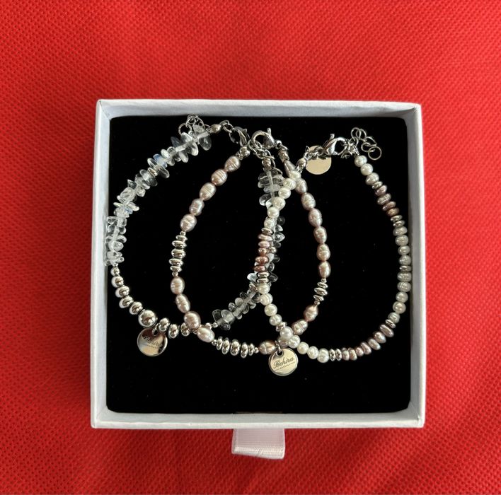 Дамски гривни с перли