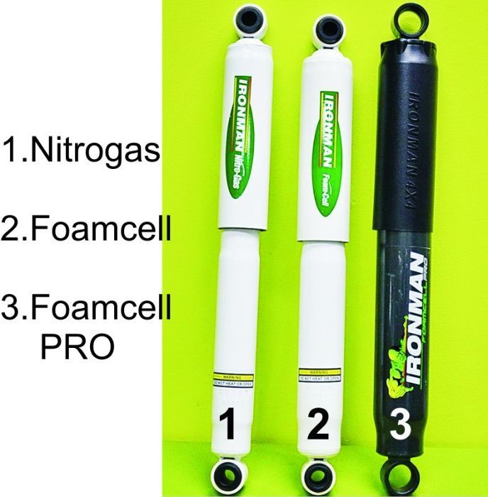 Kit suspensie IRON MAN Toyota Land Cruiser J90 / J95 + 50 mm inaltare