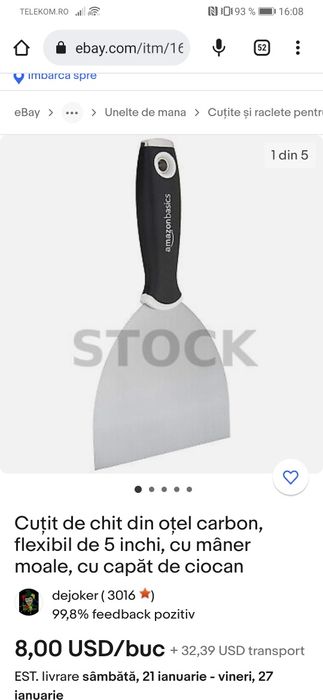 Vând șpaclu pentru constructi